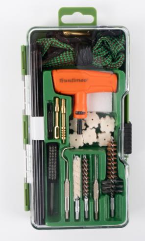 AR-15 cleaning kit with bore snake for 22cal