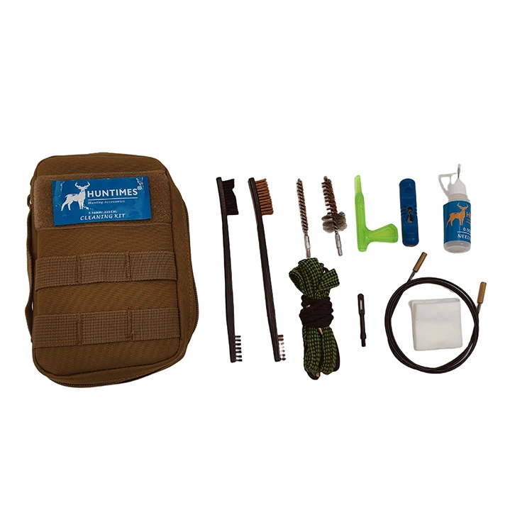 5 56mm 223 Cal Gun Cleaning Kit With Pouch And Rope